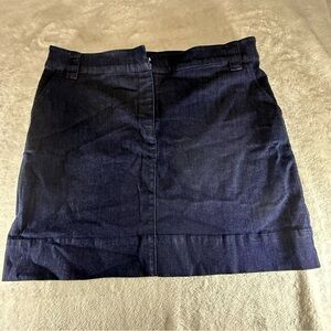 Calvin Klein Dark Blue Mini Skirt